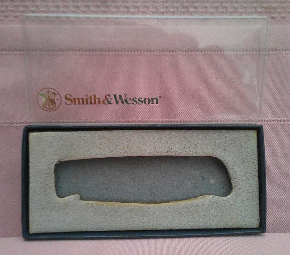 NIB Rare Smith & Wesson Pam Essex 1st Run Model 19 .357 Scrimshaw Knife!-img-15