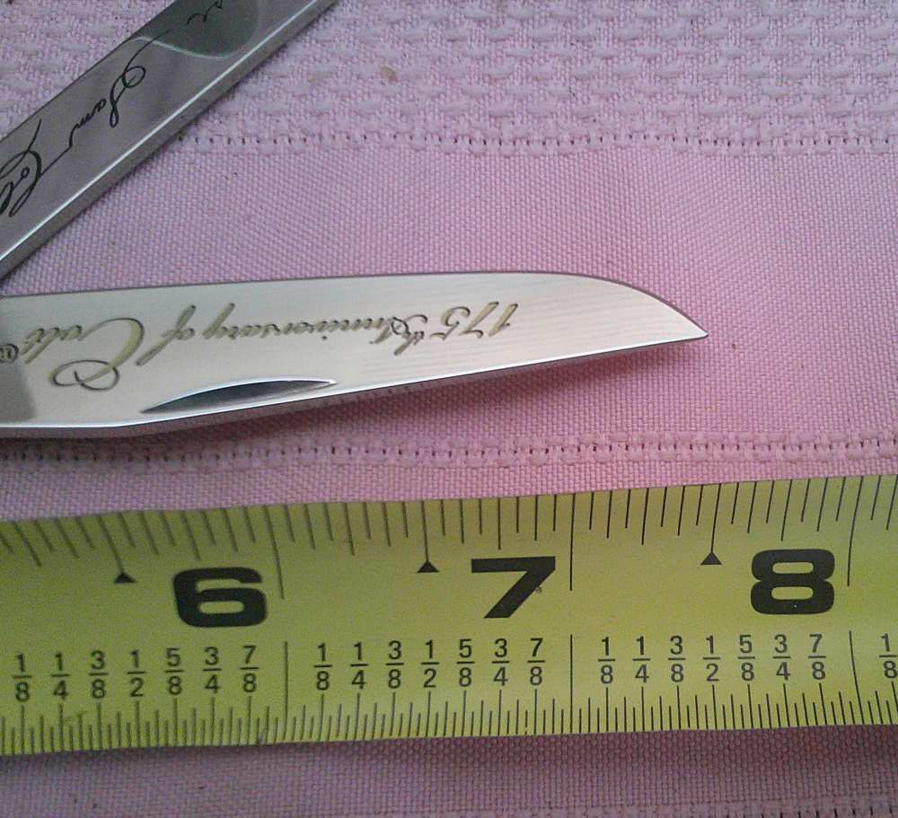 New Case XX Colt CA47474 175th Anniversary Trapper knife USA MFG 2011 Only!-img-4