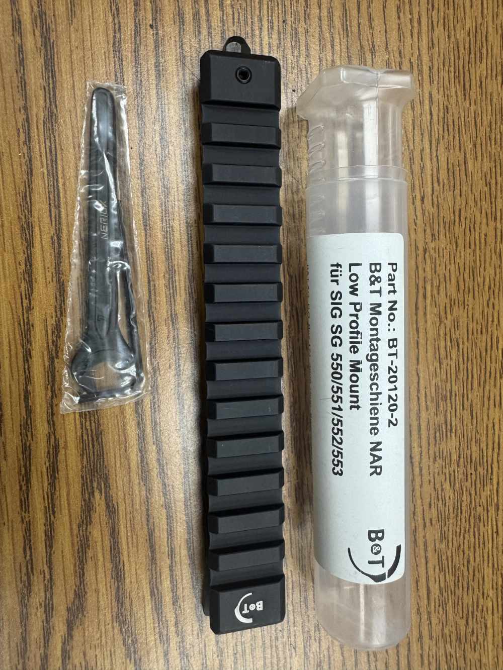 SIG 550 551 552 553 B&T PICATINNY LOW PROFILE SCOPE MOUNT  RAIL BT-20120-2-img-0