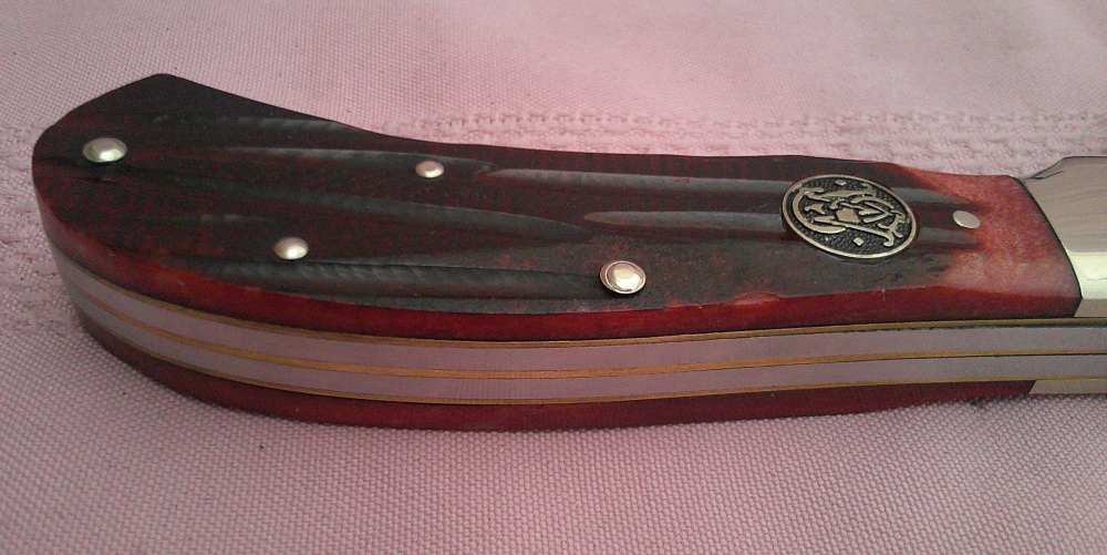Rare NIB USA MFG Smith & Wesson SW703 Saddlehorn 145th Anniv 1st Run Knife!-img-15