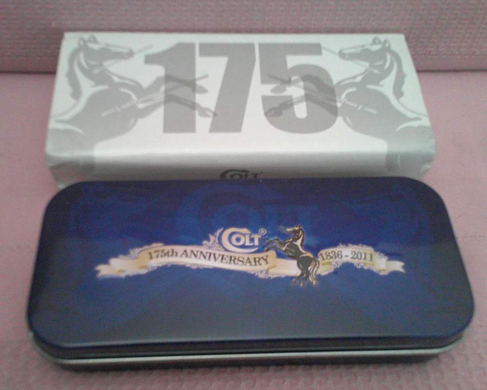 NIB Colt CT240A 175th Anniversary 4-Blade Congress Knife Stunning Handles!-img-17