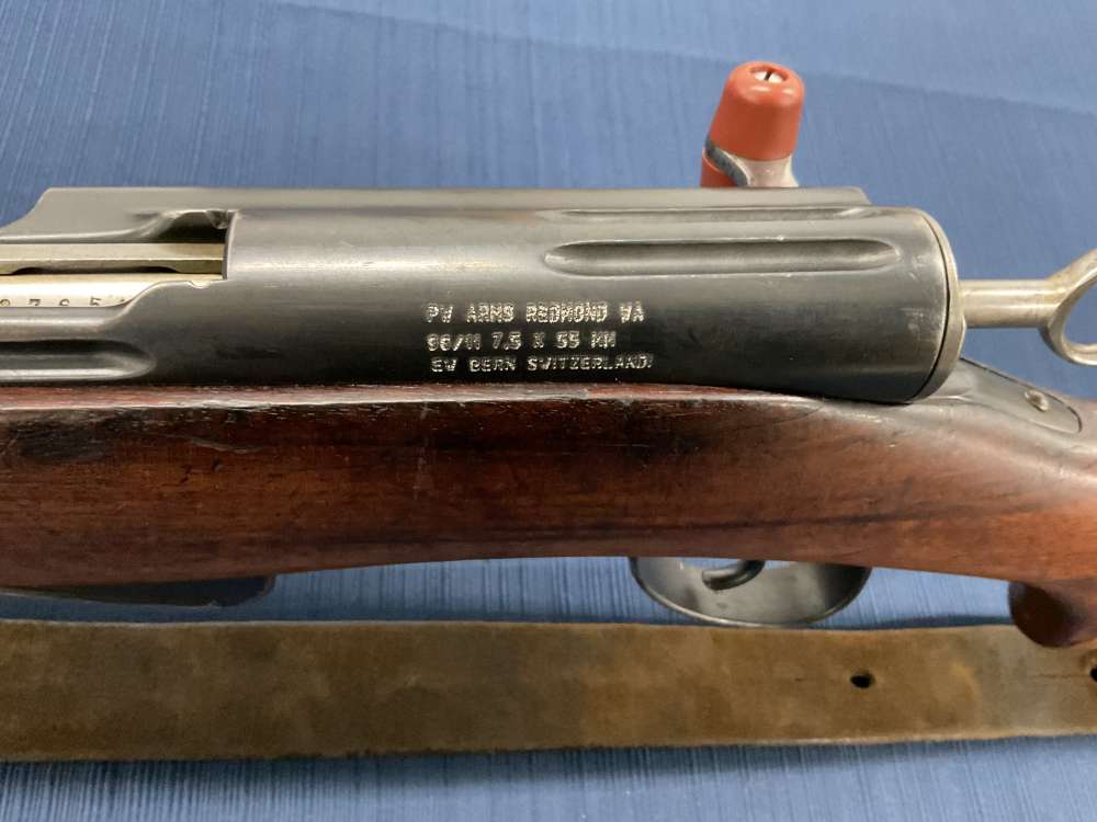 Swiss Model 1896/11 Long Rifle 7.5X55 Shiny Bore Made 1902 C&R-img-25