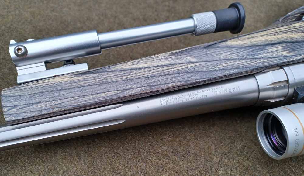 Excellent Savage 516 Super Striker–.243 Win–Factory Laminate Stock-img-7