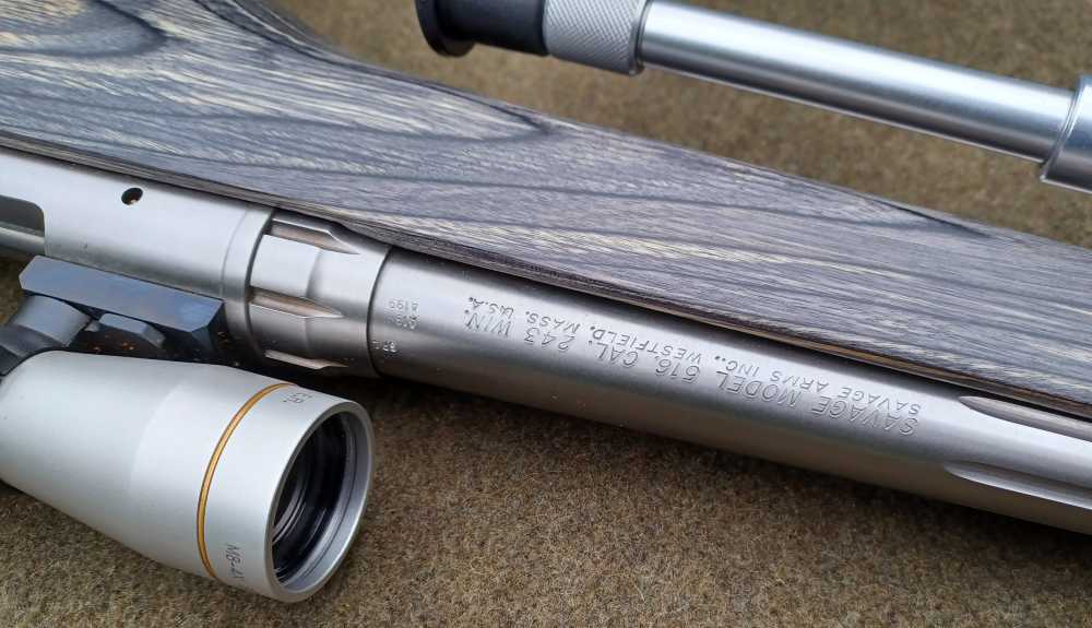 Excellent Savage 516 Super Striker–.243 Win–Factory Laminate Stock-img-16