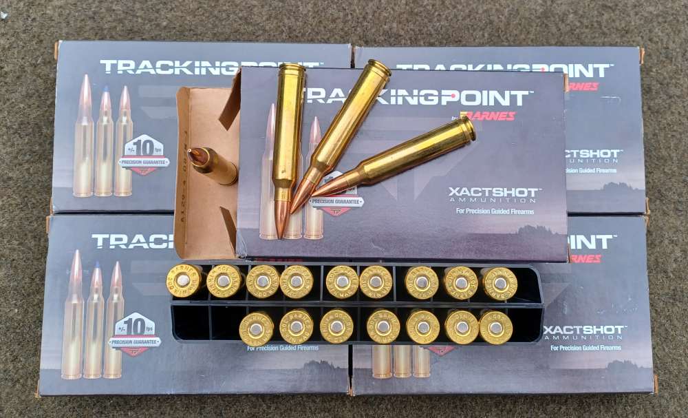 Tracking Point Precision Loaded Ammo-300 Win Mag-100rds-220gr. Sierra OTM-img-2