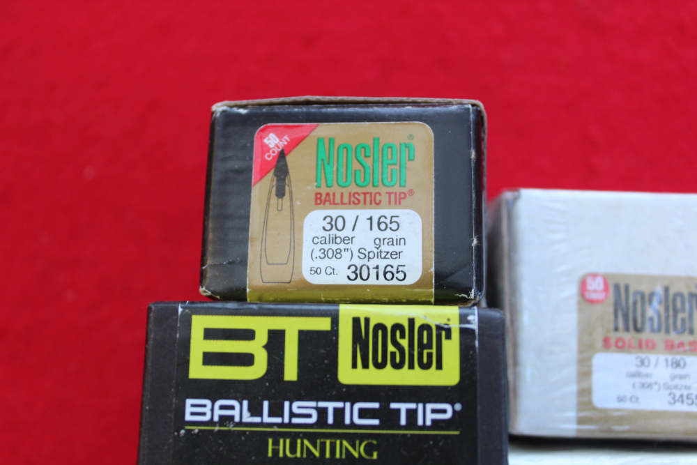 Large Lot of .30 Caliber Nosler Bullets-img-3