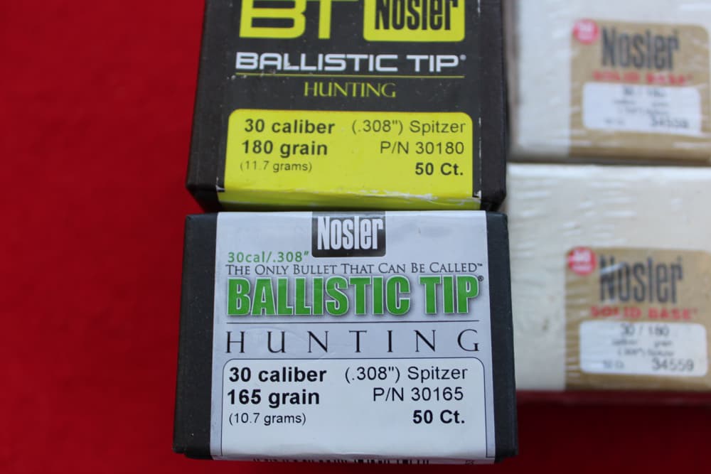 Large Lot of .30 Caliber Nosler Bullets-img-2