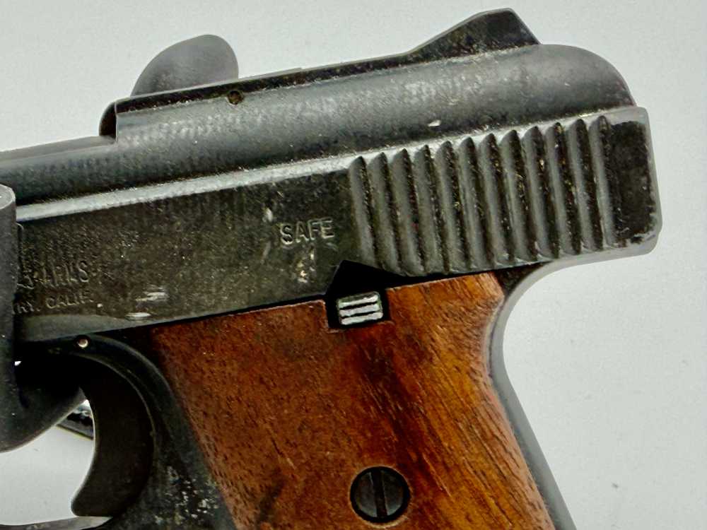 Raven Arms MP-25 25 ACP Pocket Pistol - Wood Grips, Mag, 6 Rds & 2 Holsters-img-1