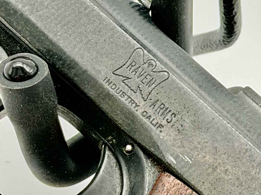 Raven Arms MP-25 25 ACP Pocket Pistol - Wood Grips, Mag, 6 Rds & 2 Holsters-img-3