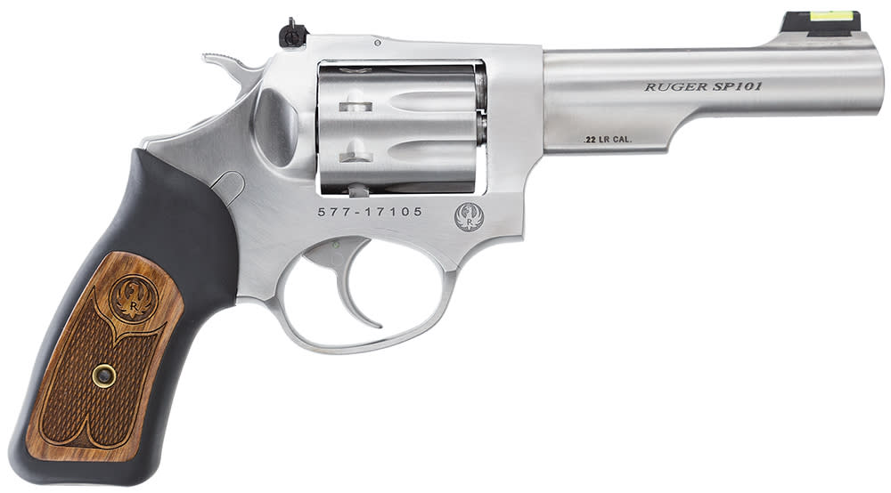 Ruger SP101 Model KSP-242-8 .22 Long Rifle 4.2 Satin Stainless BBL 8 Rd-img-4