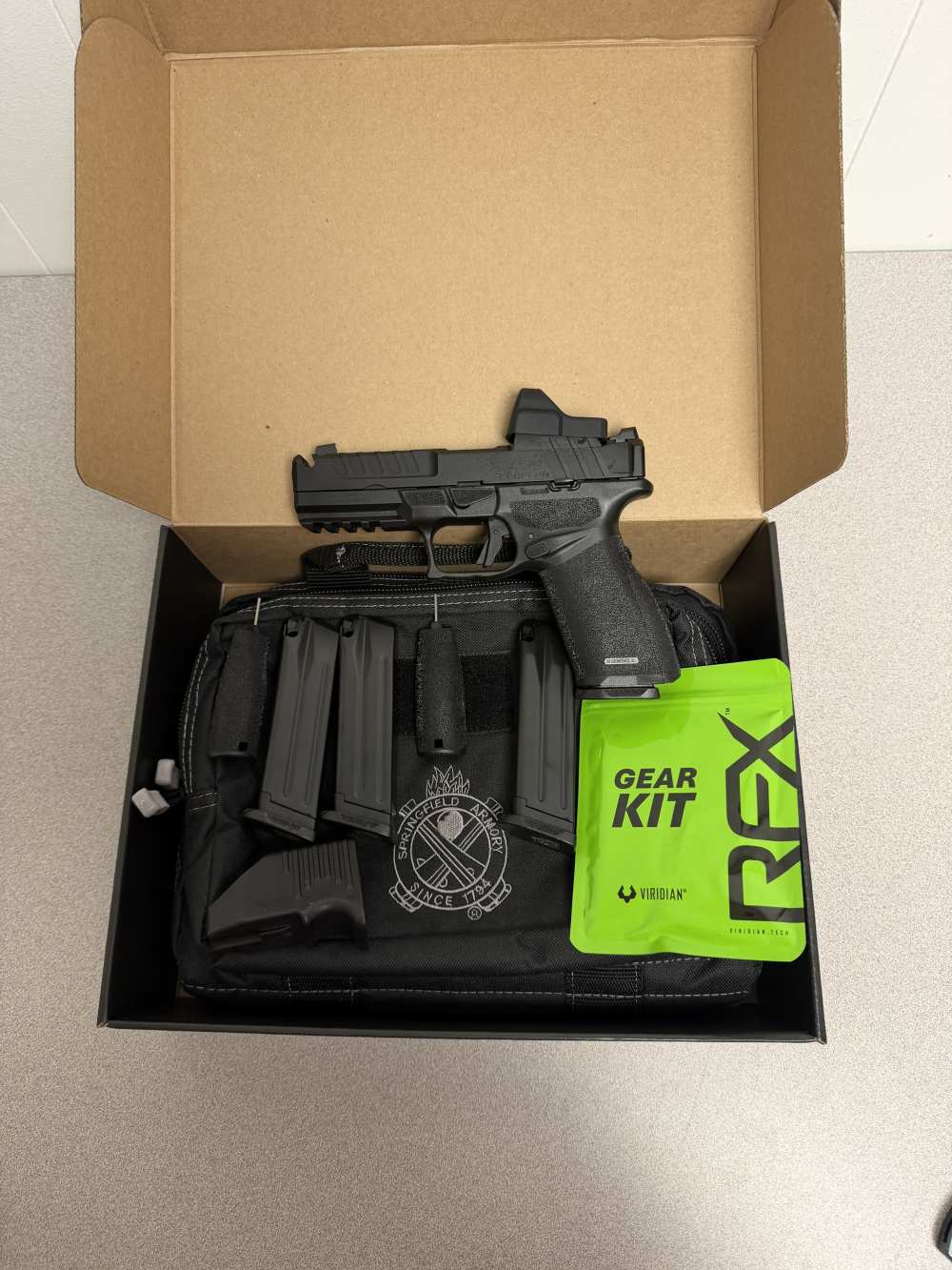 Springfield Echelon Comp Gear Pac Optic Ready, 9mm, 4.5”, 15 Rds-img-0