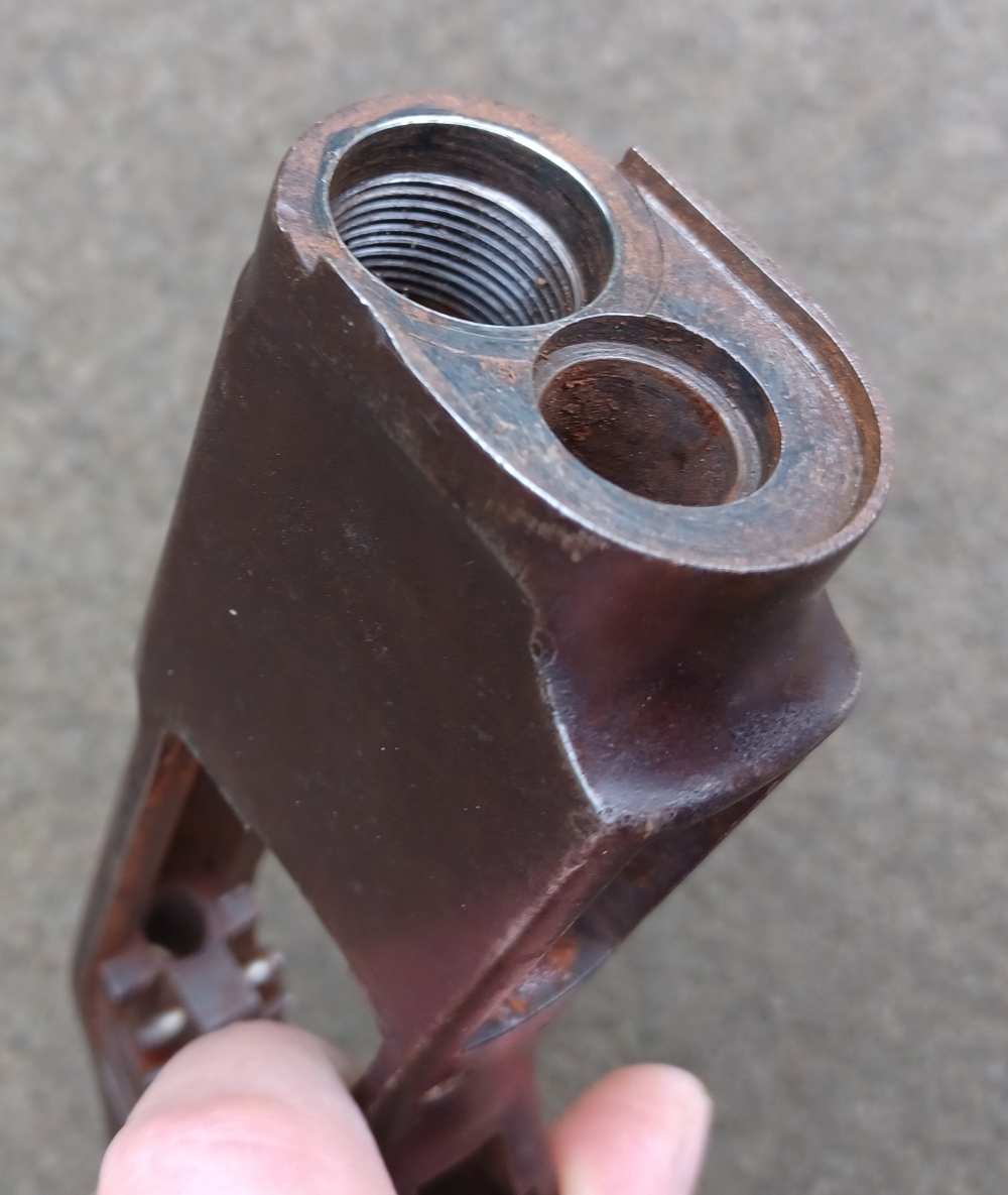 Winchester Model 1873 Stripped Receiver only-Antique-No FFL needed!-img-11