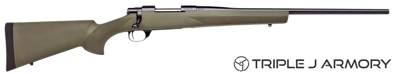 Howa/Legacy Sports Int 1500 Hogue 243 Win Bolt Action Rifle Blue-img-0