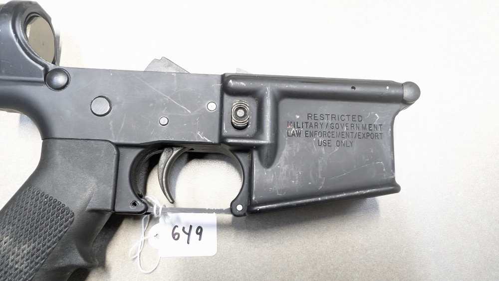 Colt M4 Lower Restricted Govt Law Enforcement Carbine M4A1 USGI GWOT Clone-img-7