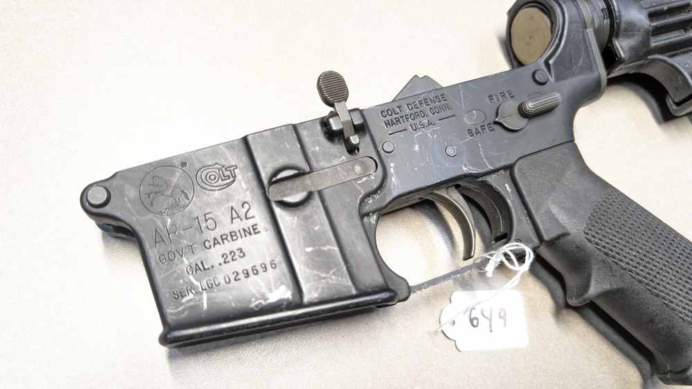 Colt M4 Lower Restricted Govt Law Enforcement Carbine M4A1 USGI GWOT Clone-img-2