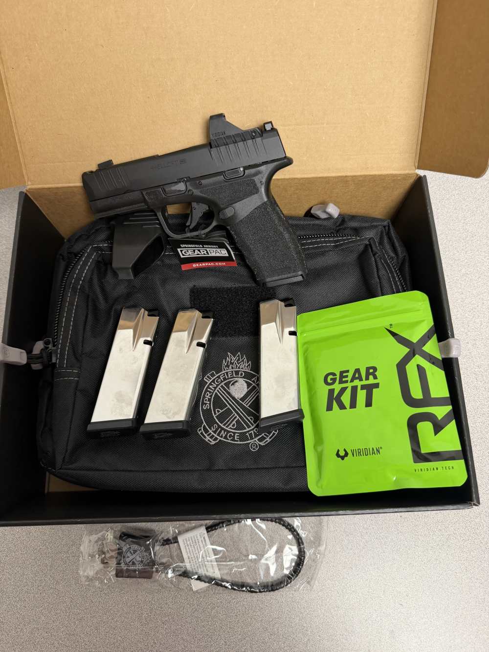 Springfield Hellcat Pro OSP Gear Pac Optic Ready, 9mm, 3.7”, 15 Rds-img-0