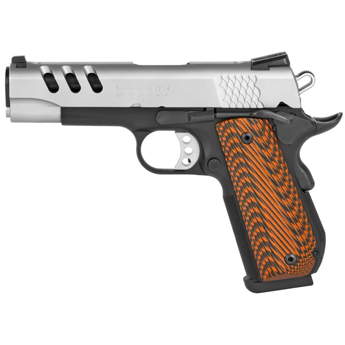 Smith & Wesson SW1911 Performance Center 45acp Pistol 4.25 SS-img-0