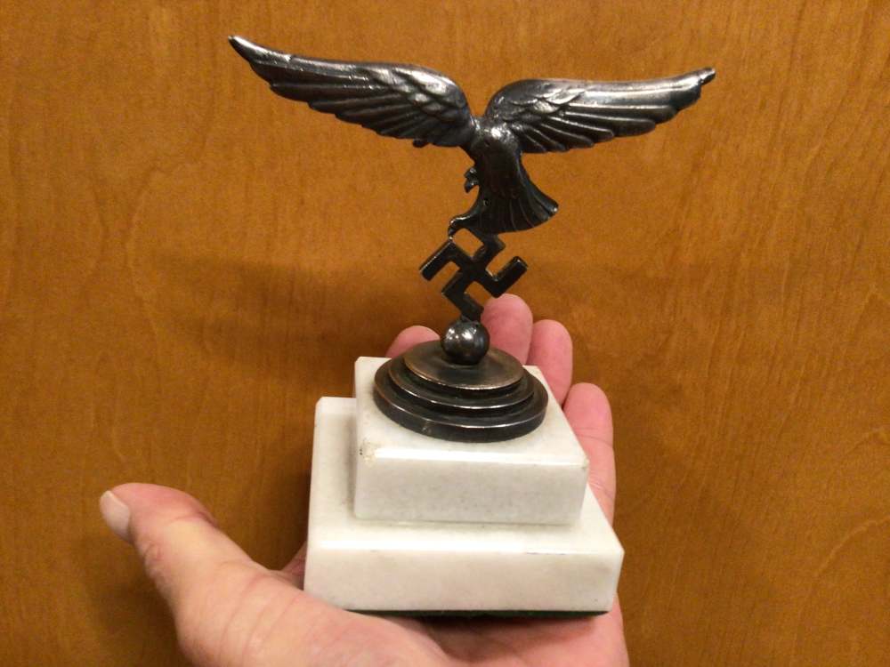 Original WWII German Luftwaffe Desk Top Eagle-img-7