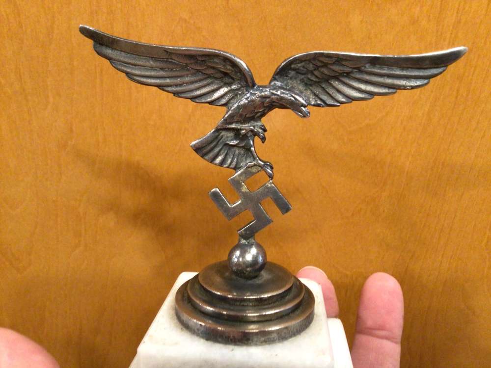 Original WWII German Luftwaffe Desk Top Eagle-img-6