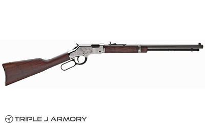 Henry Repeating Arms H4 Silver Eagle 2ND 20 .22 LR Lever Action Rifle-img-1