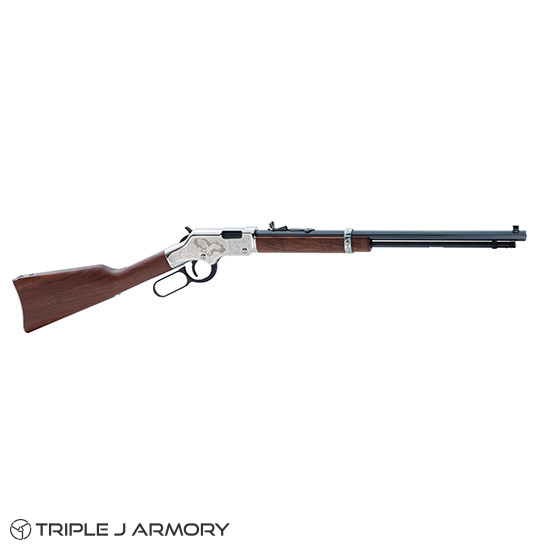 Henry Repeating Arms H4 Silver Eagle 2ND 20 .22 LR Lever Action Rifle-img-0