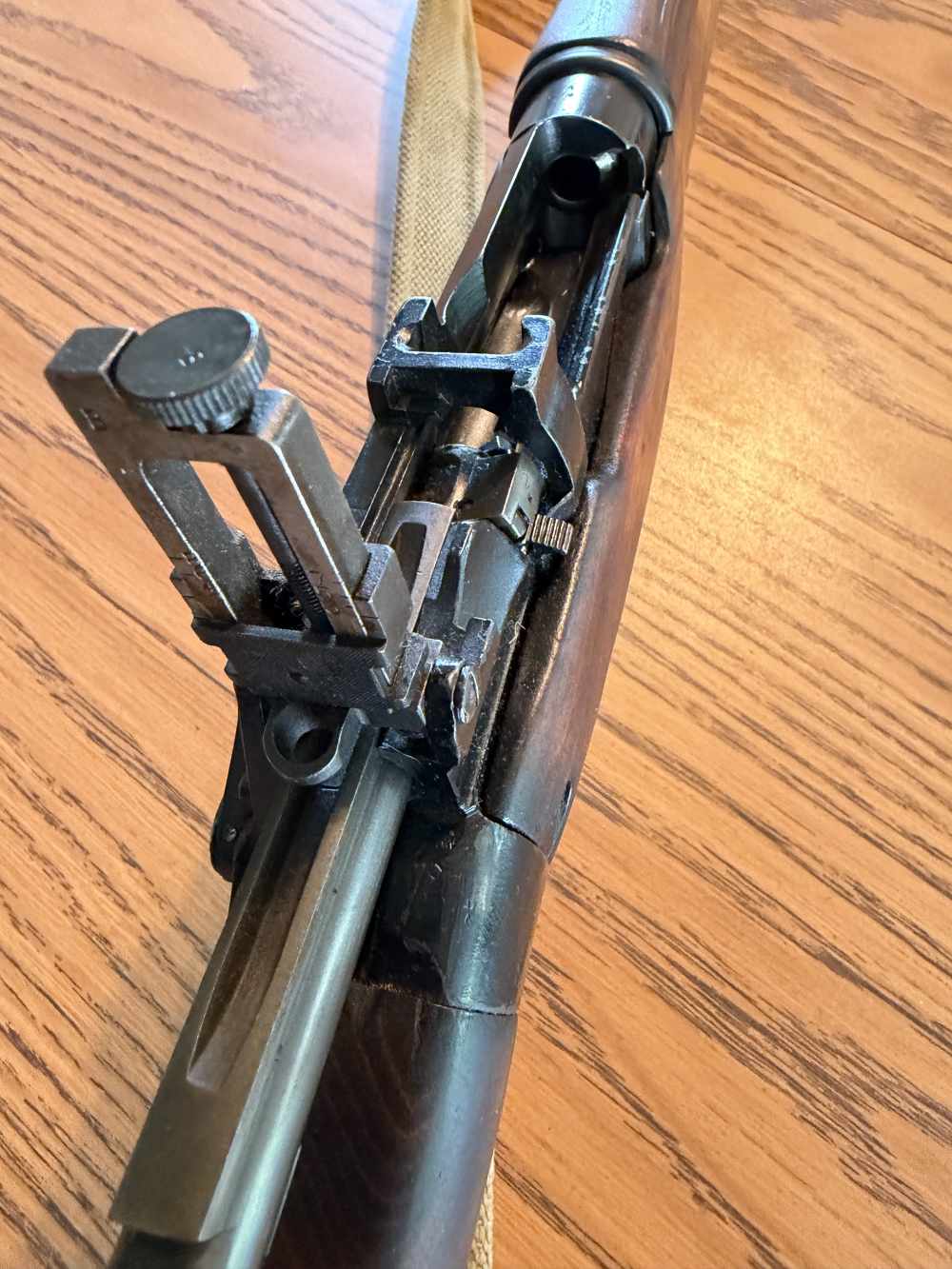 Enfield Jungle Carbine 303 caliber bolt action -img-9