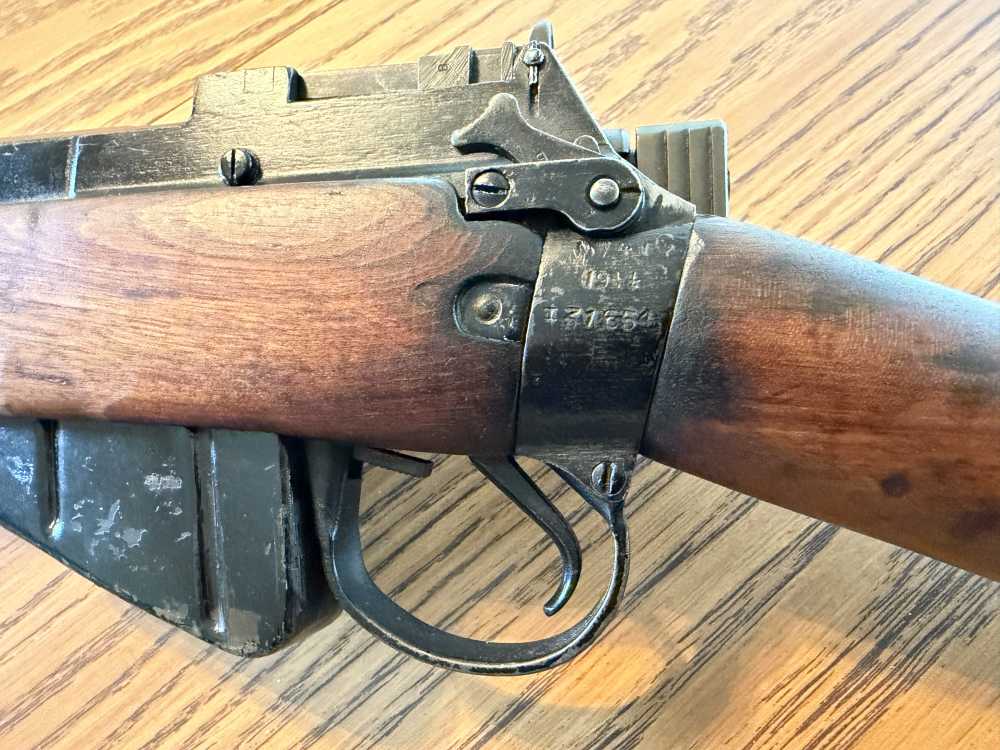 Enfield Jungle Carbine 303 caliber bolt action -img-4