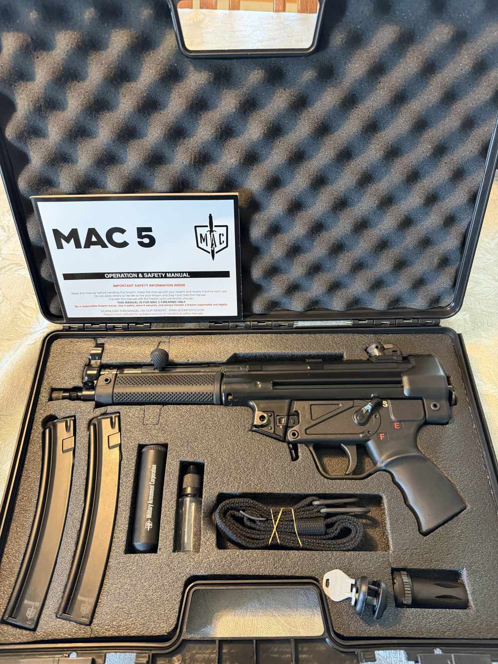 MAC 5 9mm Pistol-img-0