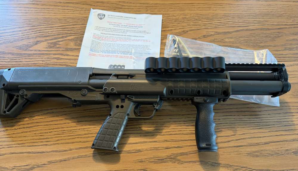 Keltec KSG sn#4 early model with extras-img-7
