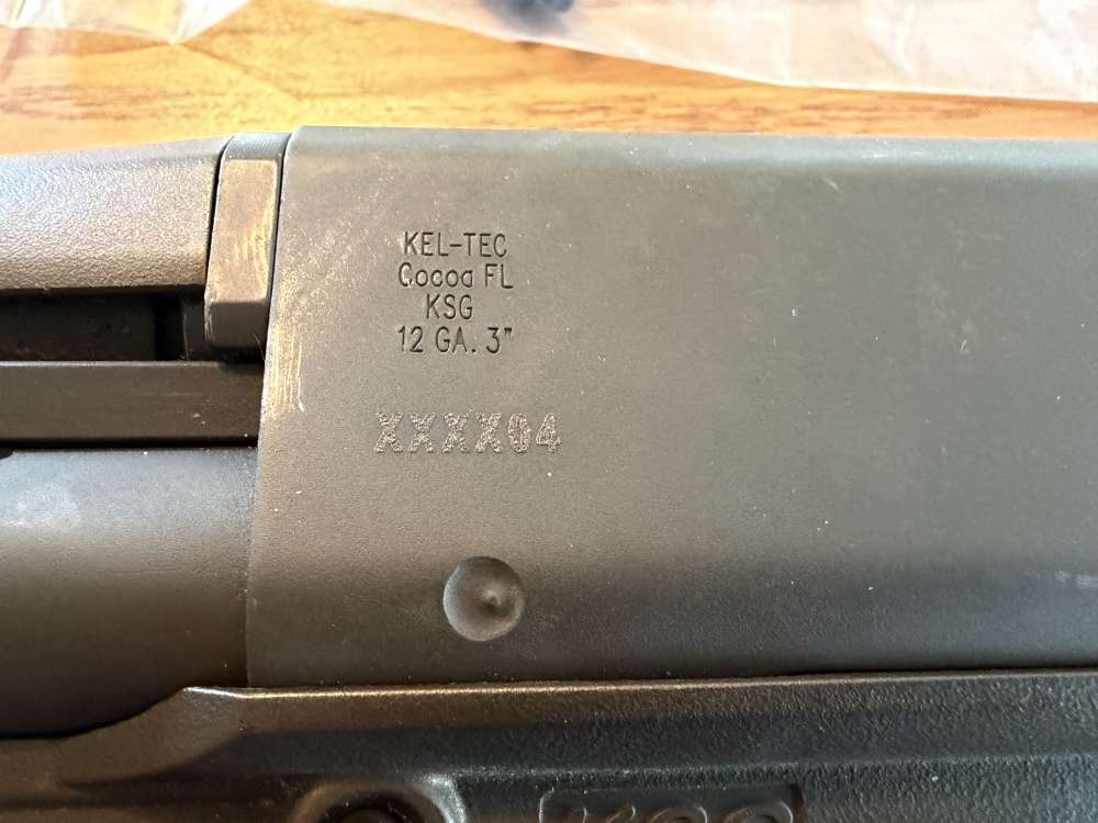 Keltec KSG sn#4 early model with extras-img-3