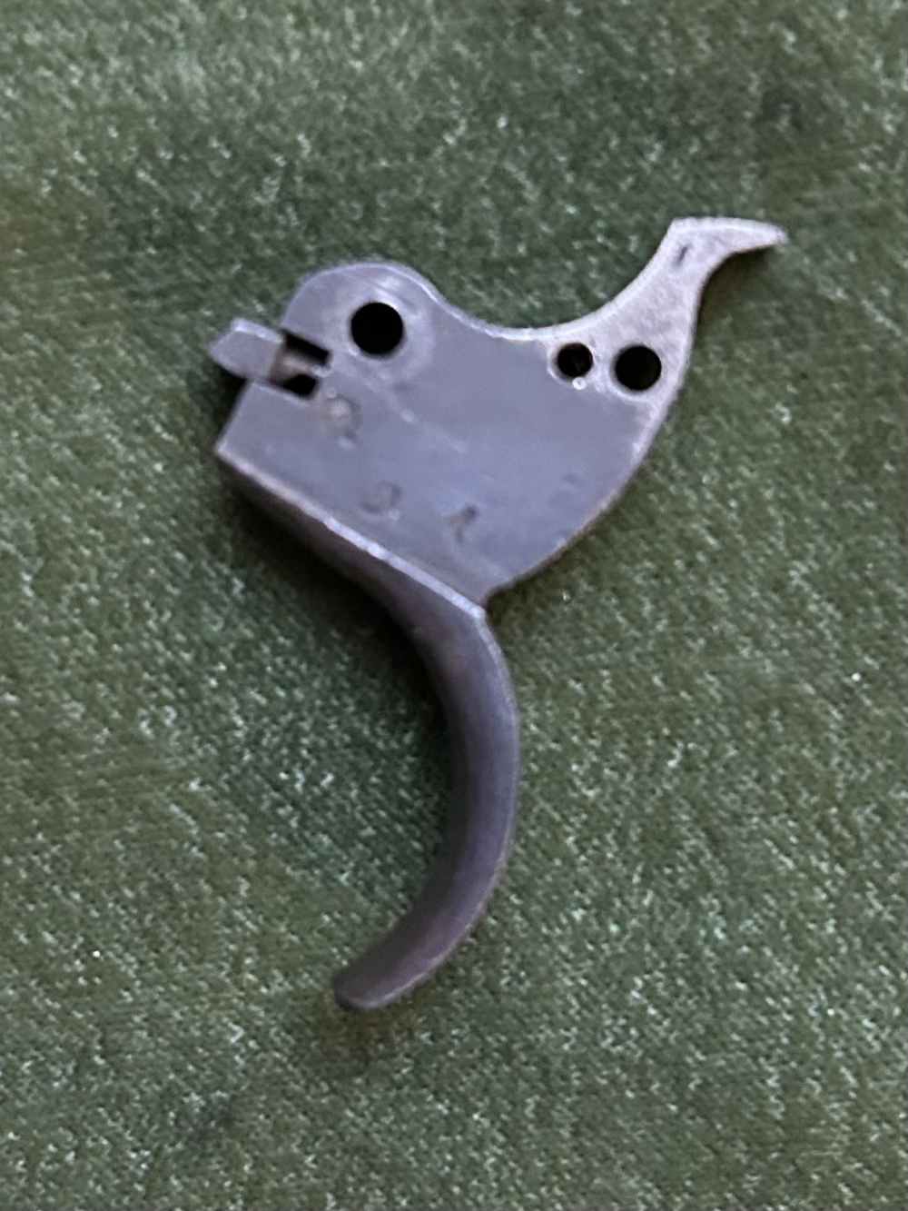Enfield No 2 MK 1 Complete Trigger w/ Catch  Spring, OEM WWII Brit!-img-1