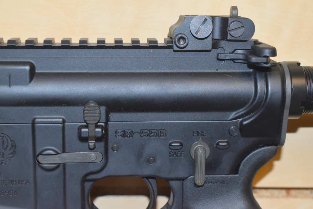 Ruger SR-556 Takedown 16" 5.56 Cal AR-15 Rifle Nylon Case (2) Mags Piston-img-10