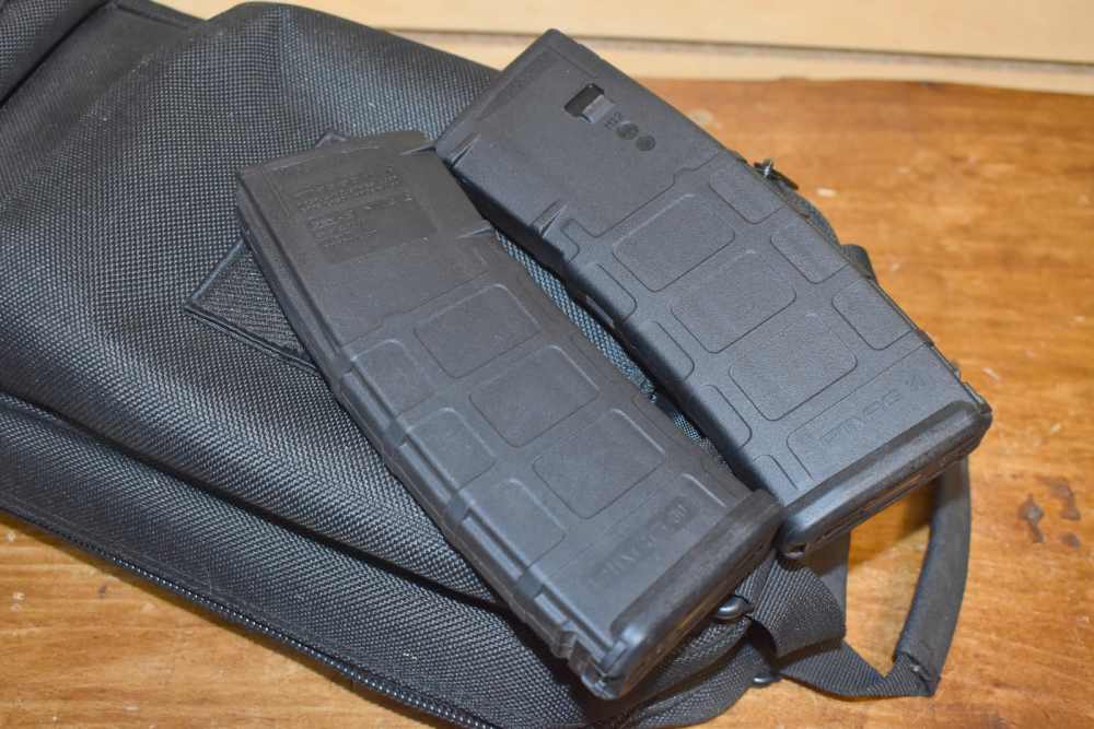 Ruger SR-556 Takedown 16" 5.56 Cal AR-15 Rifle Nylon Case (2) Mags Piston-img-29