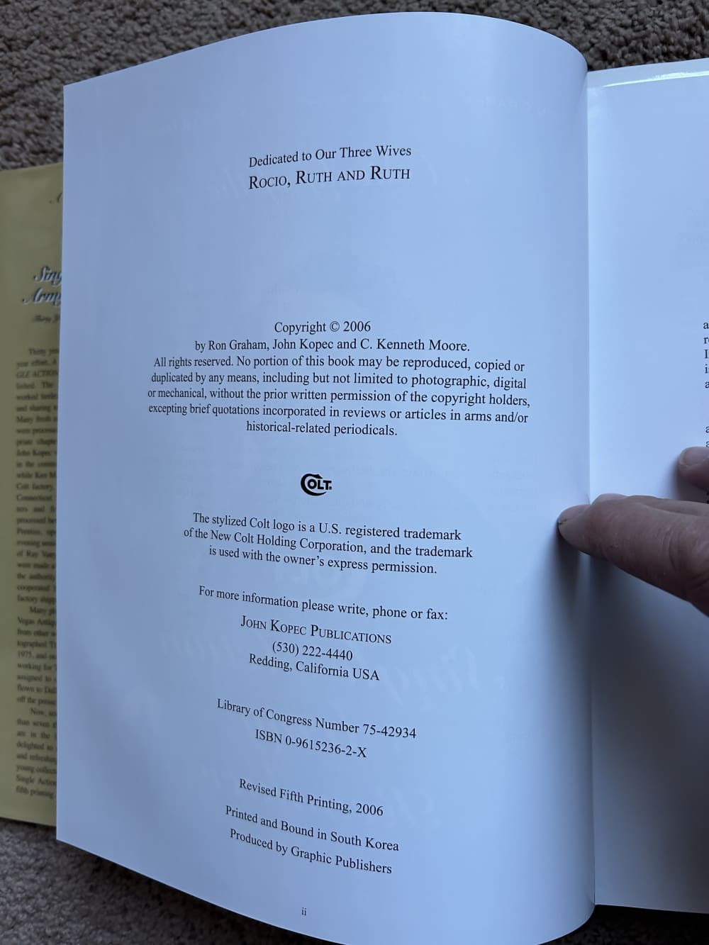 A Study of the Colt Single Action Army SAA, Graham, Kopec & Moore 30 Yr Ed!-img-2