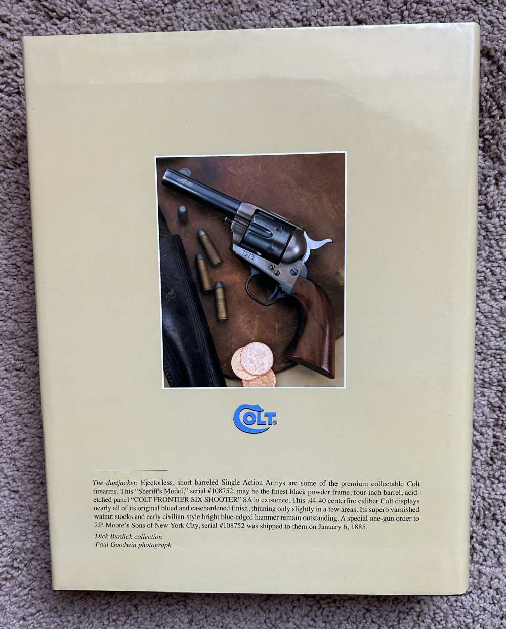 A Study of the Colt Single Action Army SAA, Graham, Kopec & Moore 30 Yr Ed!-img-1