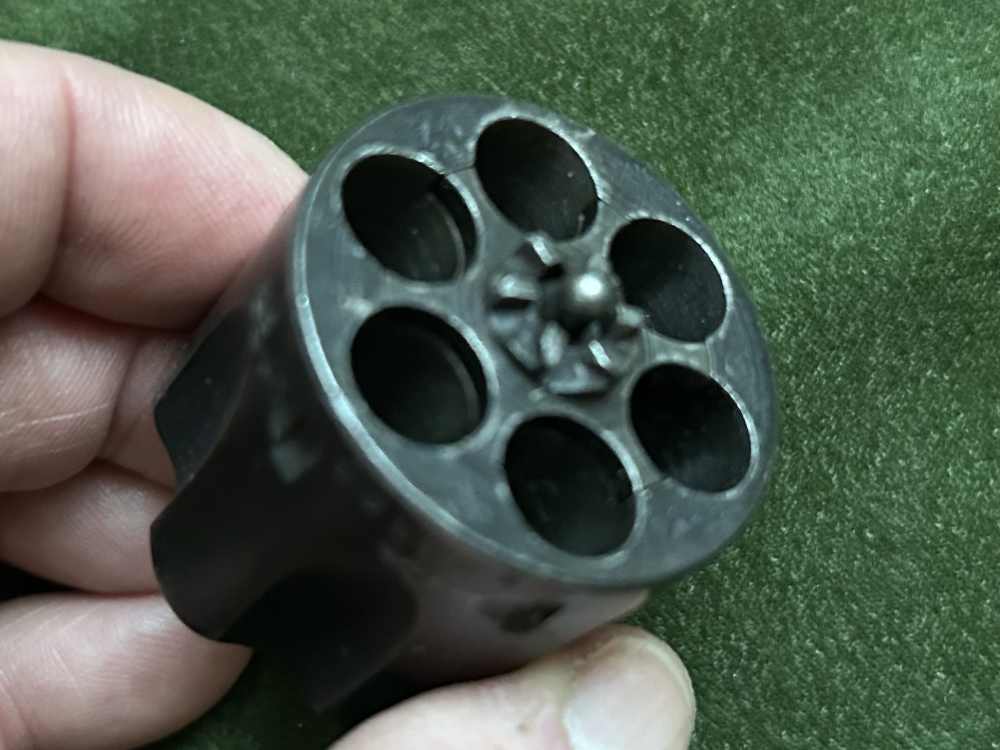 Enfield No 2 Mk 1 Revolver Cylinder, 38 S&W 38/200 OEM WWII!-img-3