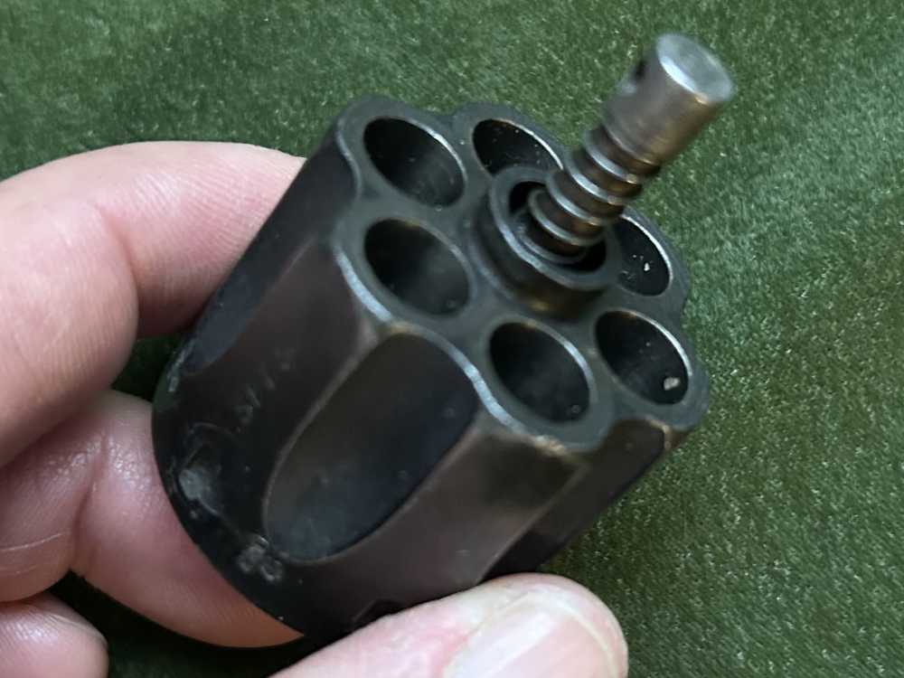Enfield No 2 Mk 1 Revolver Cylinder, 38 S&W 38/200 OEM WWII!-img-2