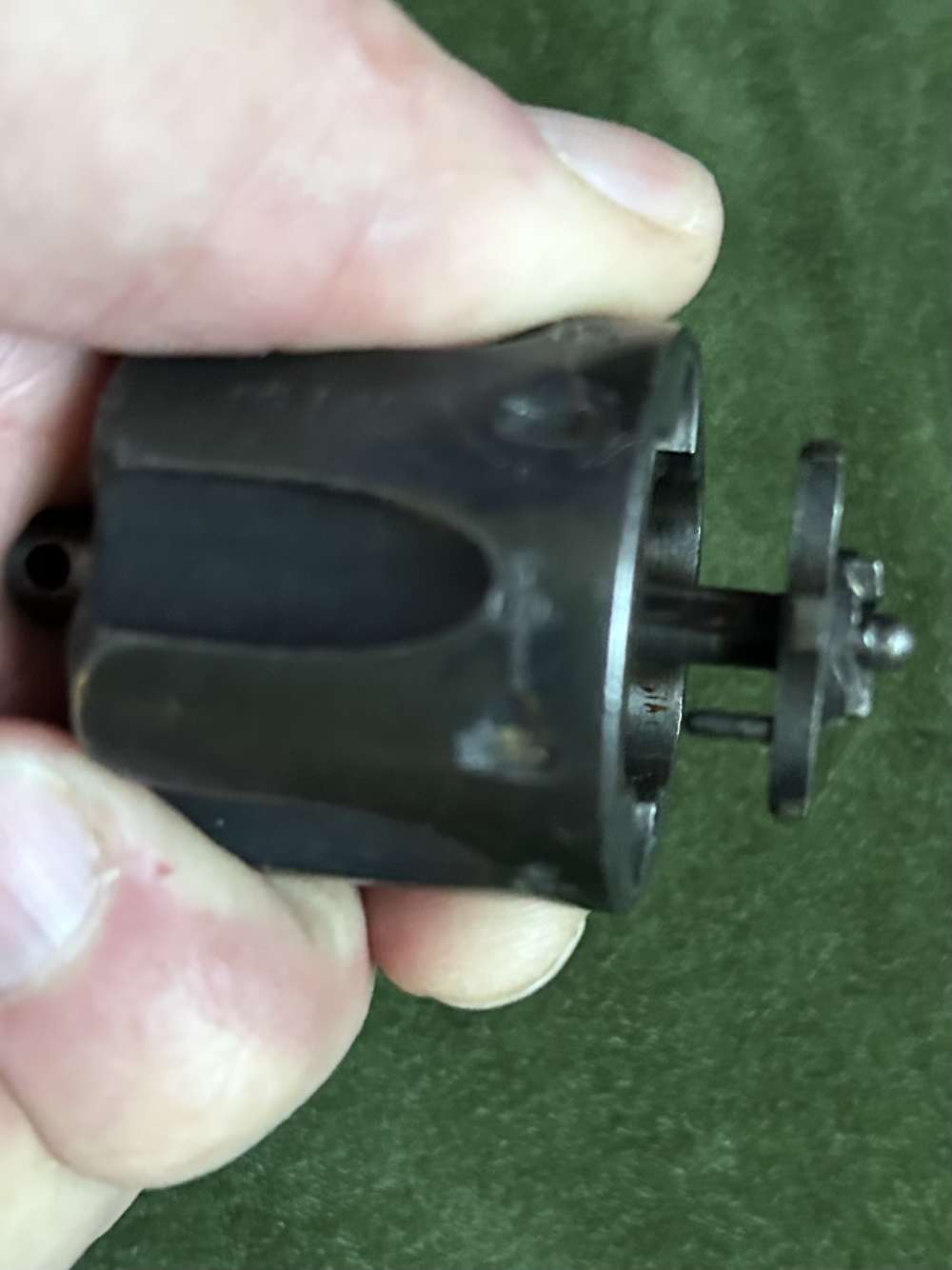Enfield No 2 Mk 1 Revolver Cylinder, 38 S&W 38/200 OEM WWII!-img-4