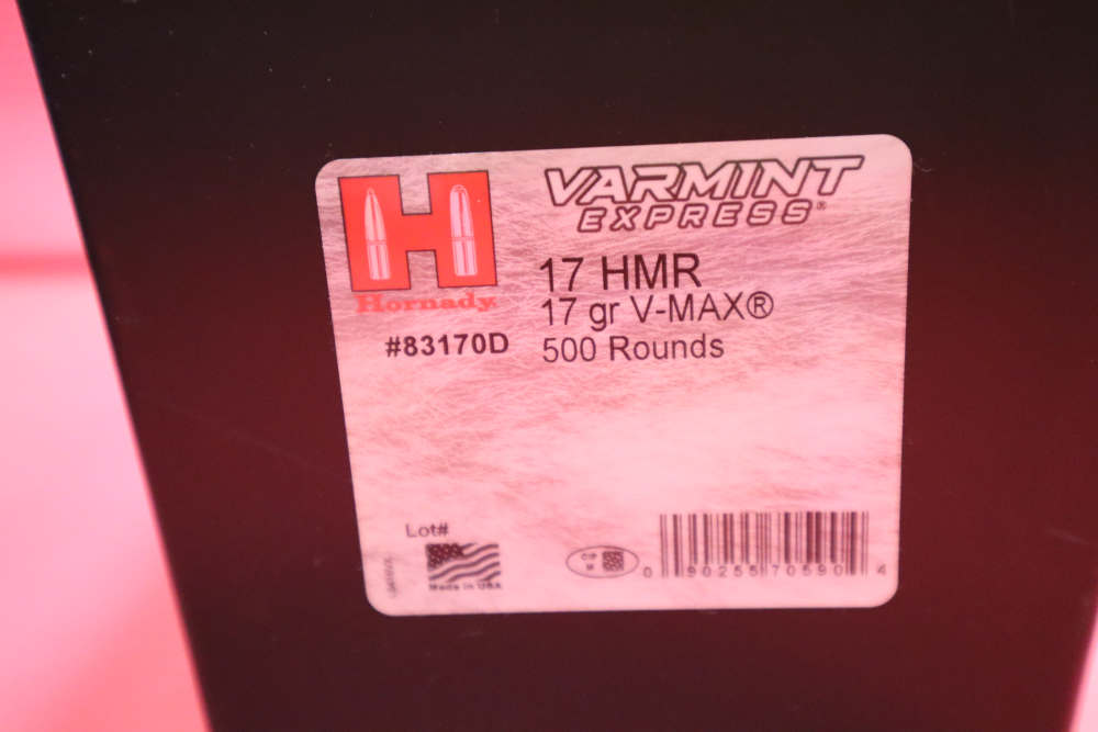 500rds Hornady 17HMR 17gr V-Max  PENNY START No Reserve 17 HMR -img-3