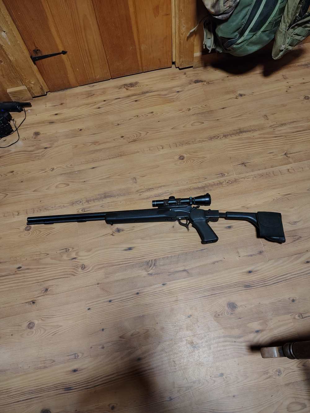 Encore 50 cal Leupold Folding stock LH-img-2