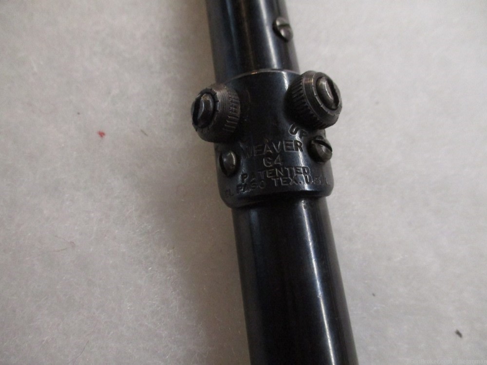 Weaver G4 Rifle scope parts or repair-img-0
