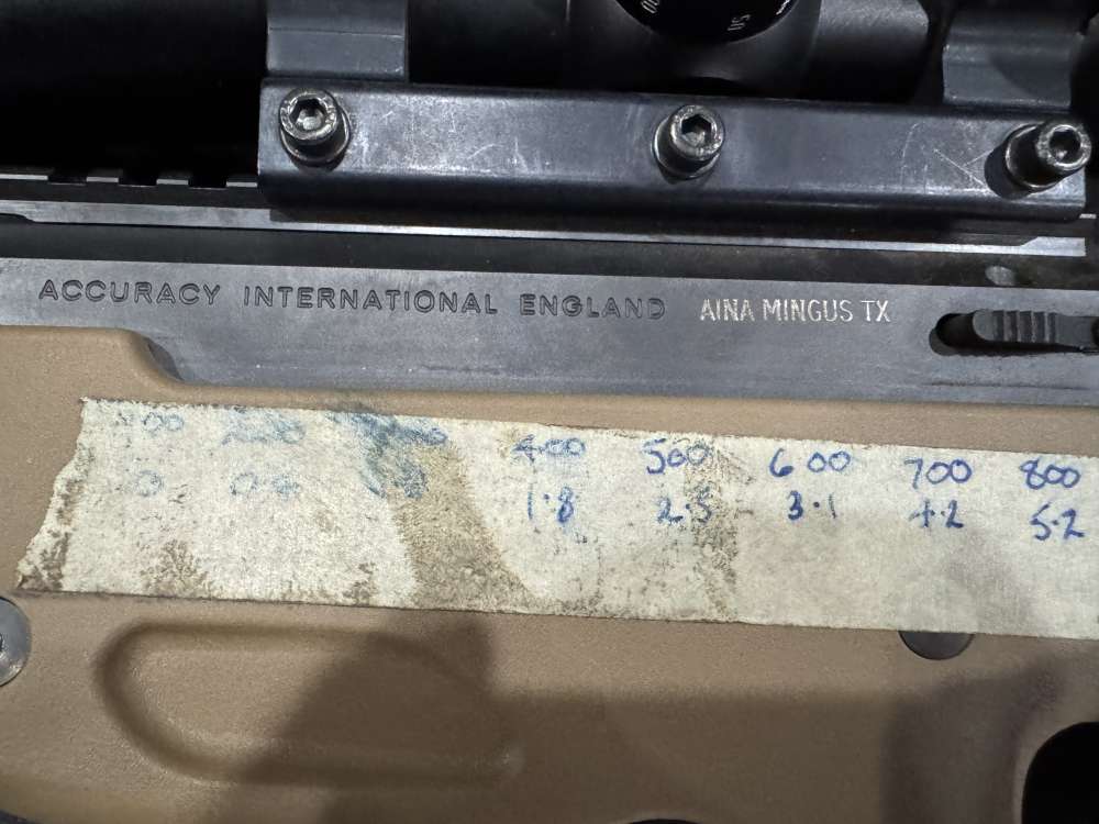 RARE Accuracy International AW with Schmidt Bender scope and extra barrel!-img-17