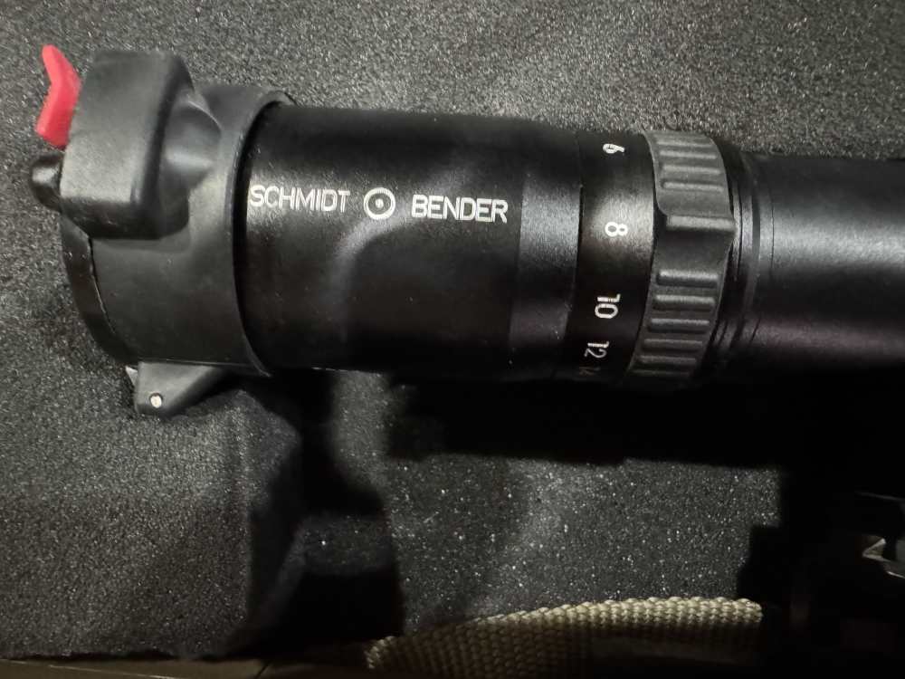 RARE Accuracy International AW with Schmidt Bender scope and extra barrel!-img-12