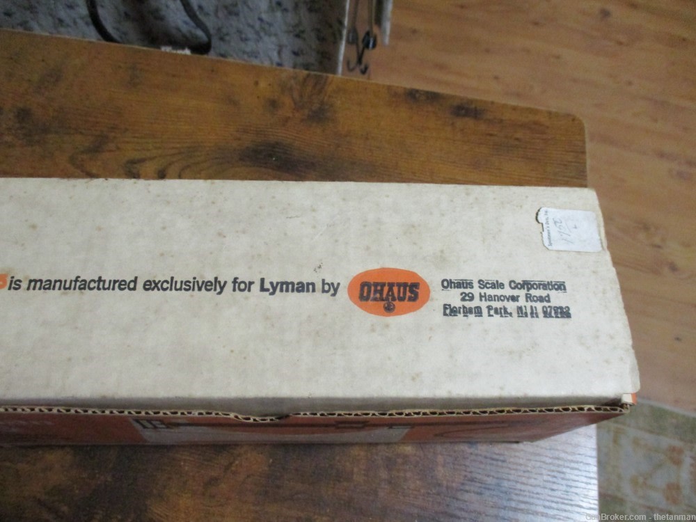 Lyman Vintage D-5 Reloading scale NIB-img-4