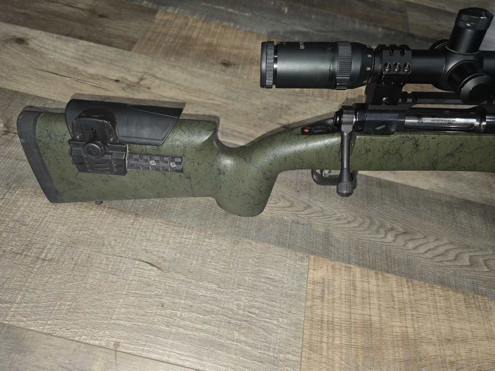SAVAGE MODEL 12  HEAVY BARREL  243 WIN  HS PRECISION STOCK-img-0