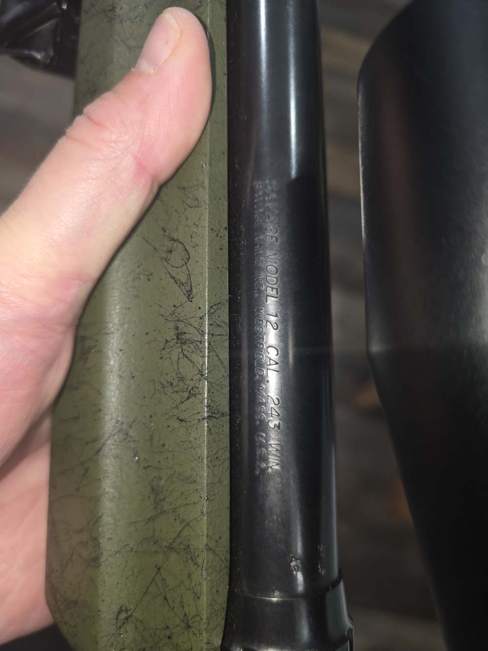 SAVAGE MODEL 12  HEAVY BARREL  243 WIN  HS PRECISION STOCK-img-8