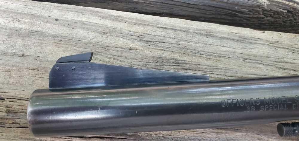 Colt Officers Model Special 38. Heavy Target Barrel. Excellent!-img-7