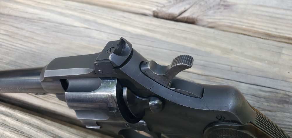 Colt Officers Model Special 38. Heavy Target Barrel. Excellent!-img-6