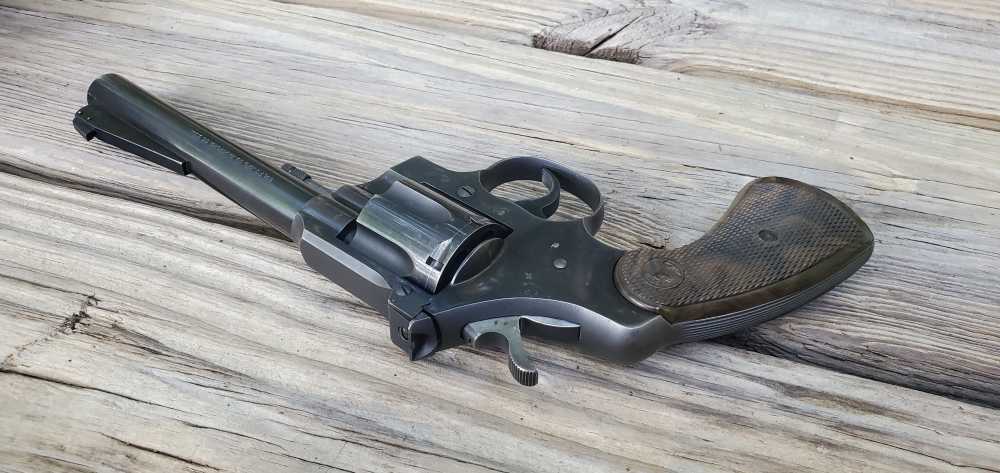Colt Officers Model Special 38. Heavy Target Barrel. Excellent!-img-3