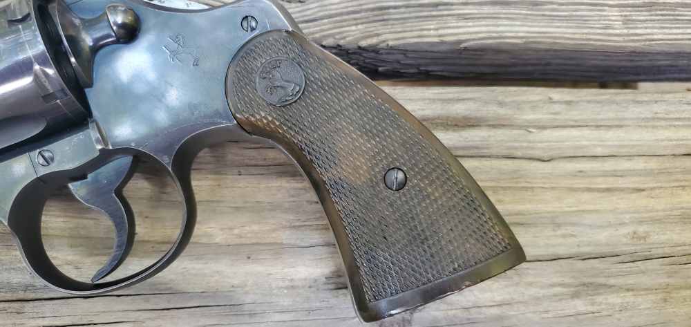 Colt Officers Model Special 38. Heavy Target Barrel. Excellent!-img-5